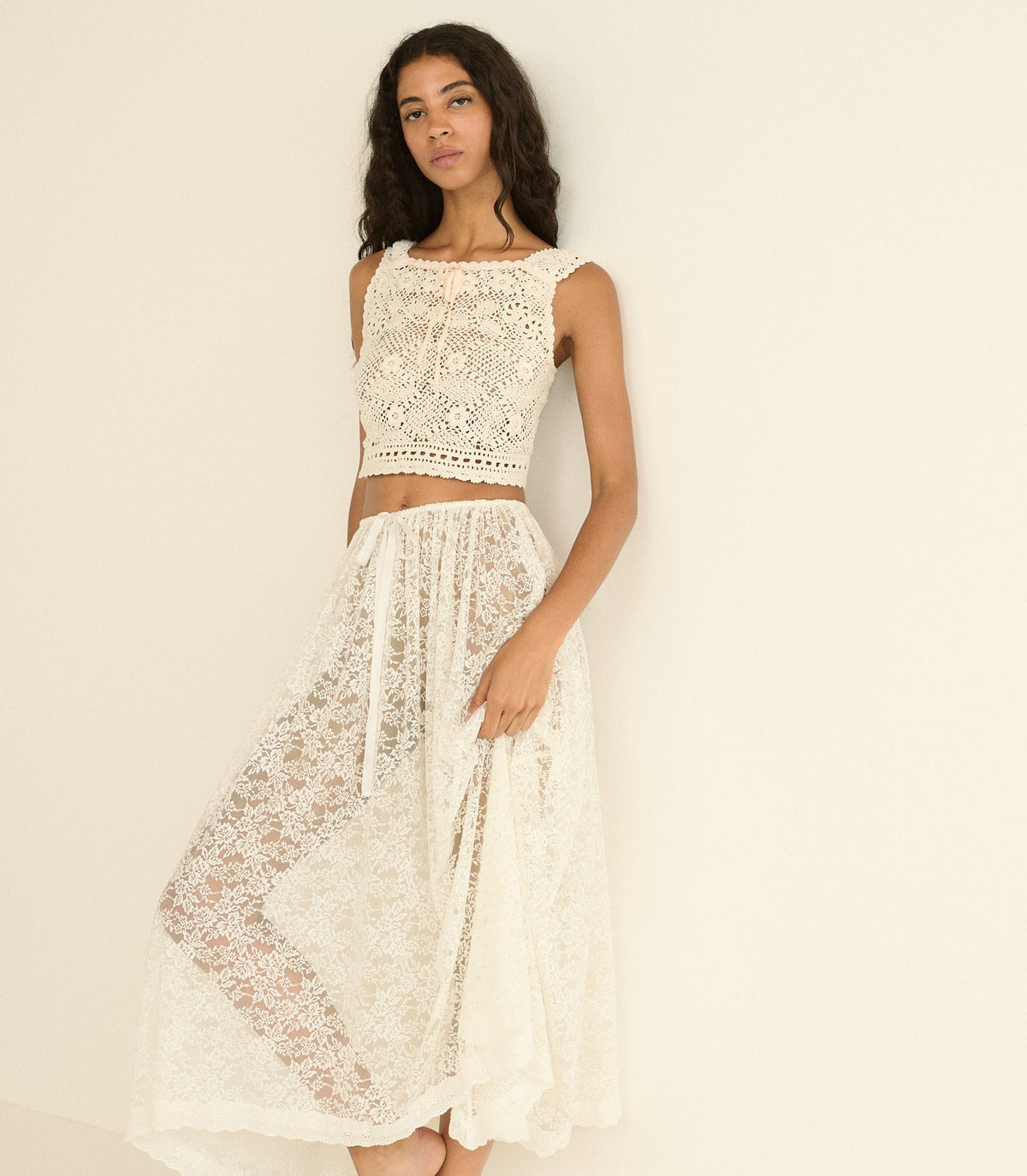 Theresa Top in Pearl, view 5