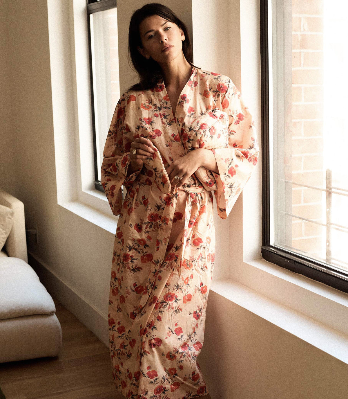 Gisela Robe in Tulip Posy, view 4