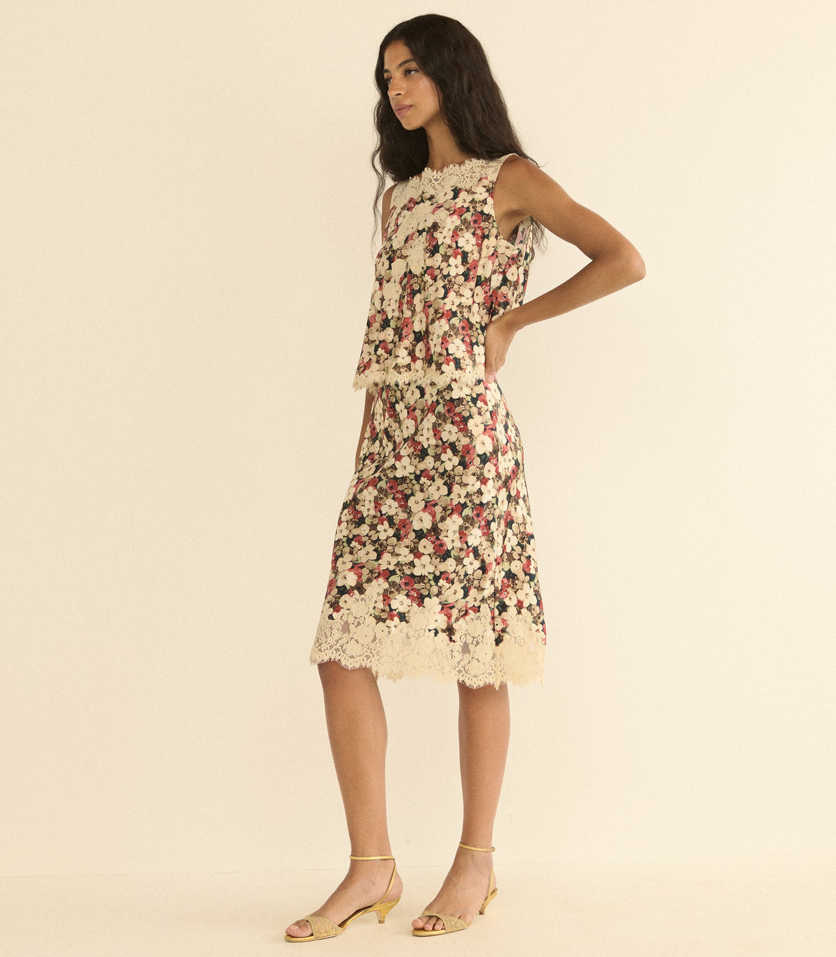 Valerina Top in Wildflower Bramble