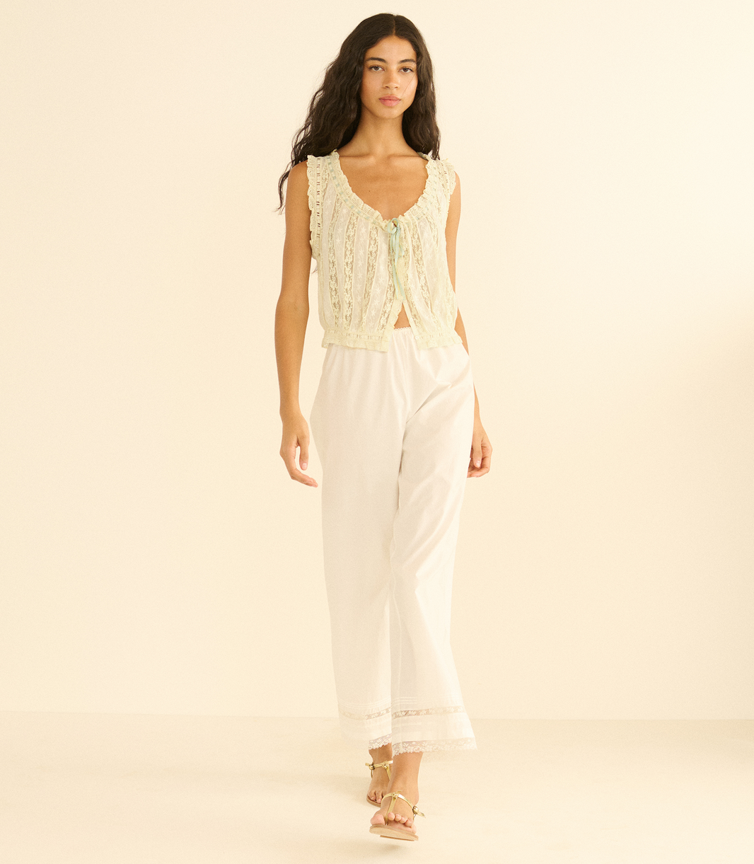 Vetiver Top in Gateau