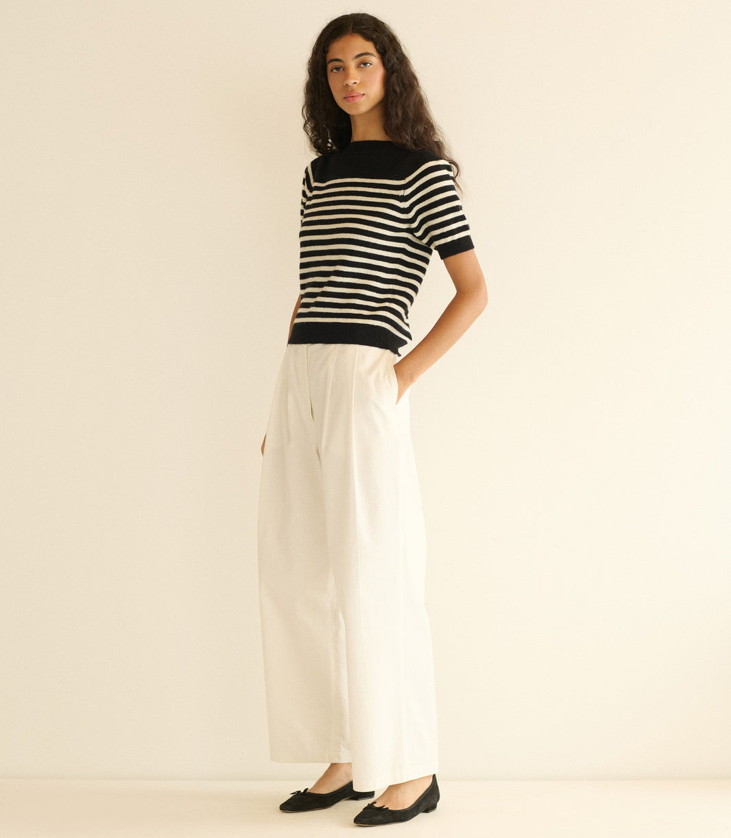 Vidette Sweater in Marceau Stripe