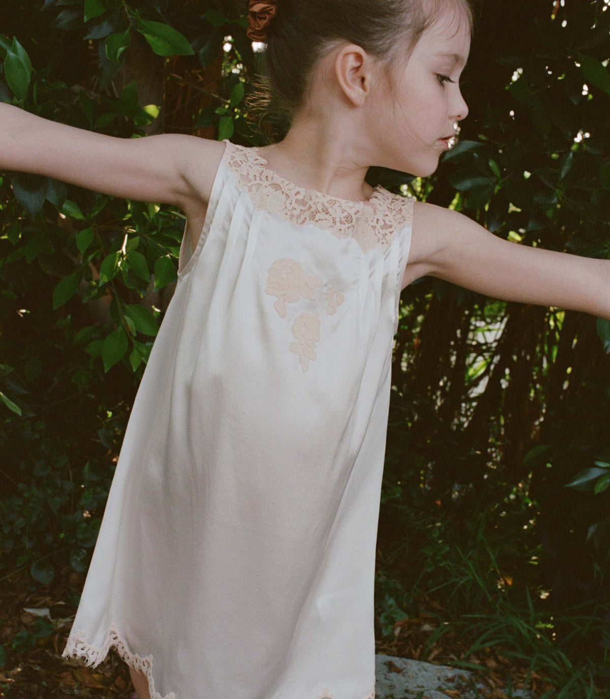 Vivette Dress in Salt, view 3