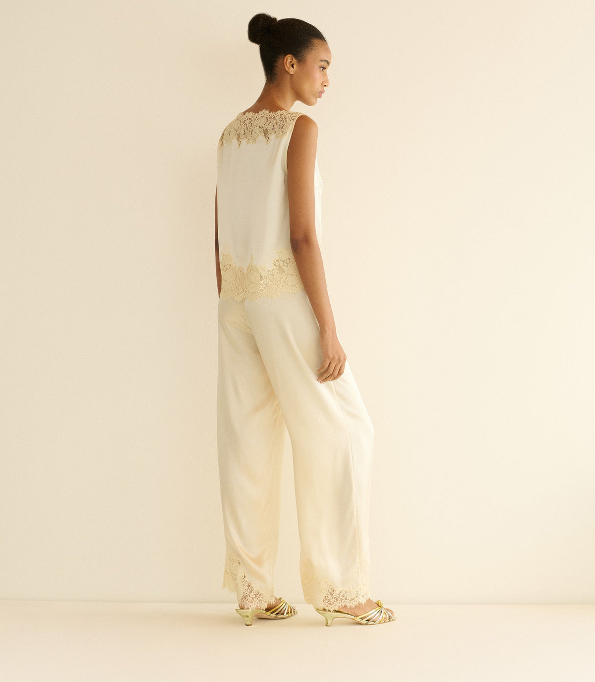 Viviane Top in Sea Salt, view 5