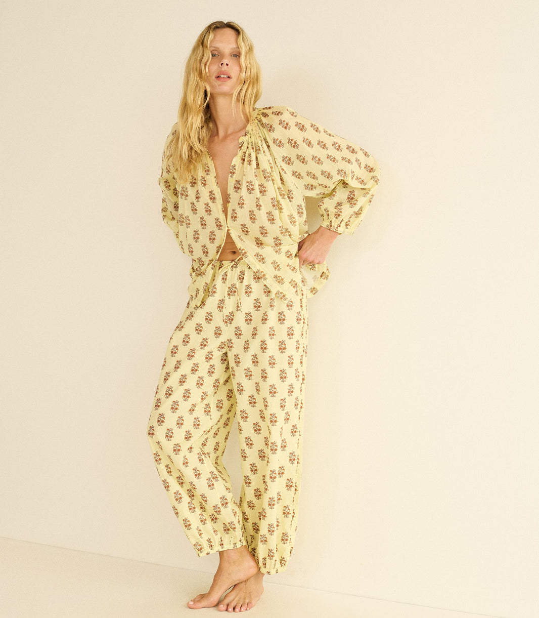 Yarrow Pant in Dandelion Grove