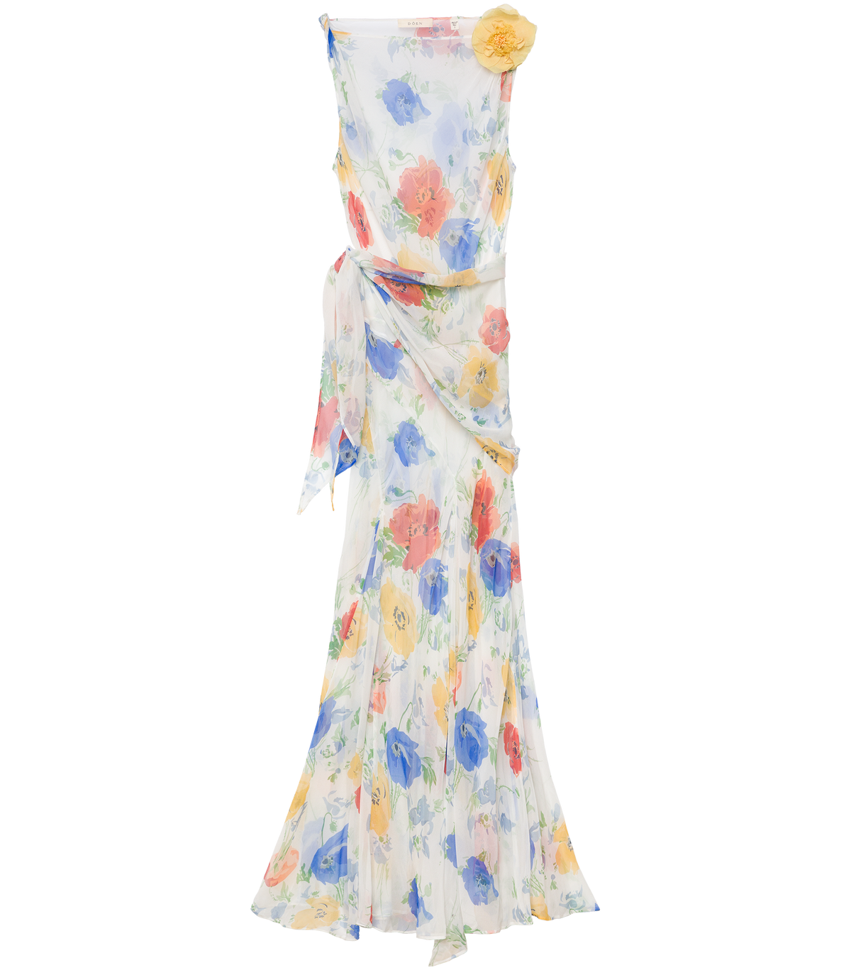 Zephirine Dress in Anemone Grove, view 6